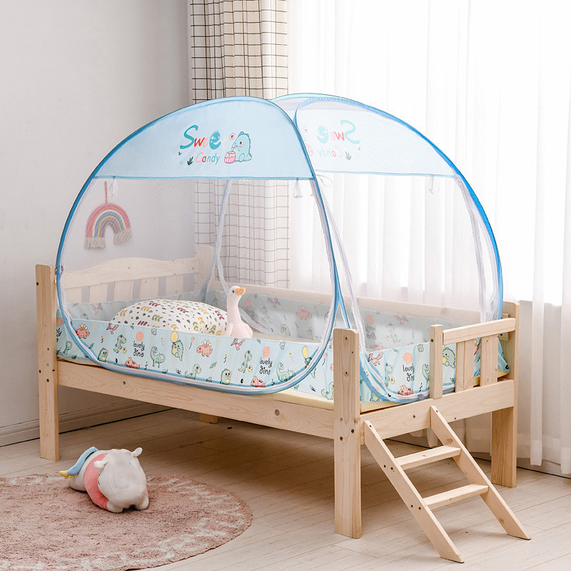 Kids Outdoor Tent - Yurt Children Mosquito Net Double Doors