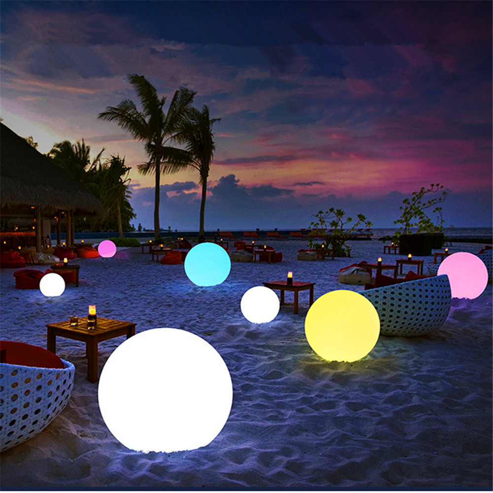 Kids Outdoor Garden - Rechargeable LED Glowing Ball Light for