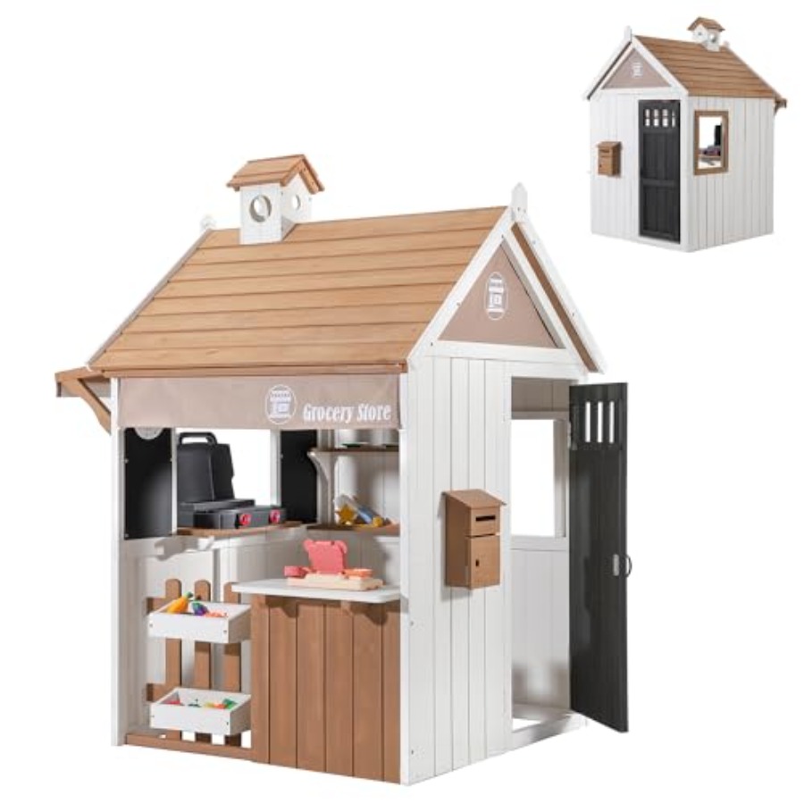 Kids Outdoor Bbq - Outdoor kids playhouse for ages 3-5: