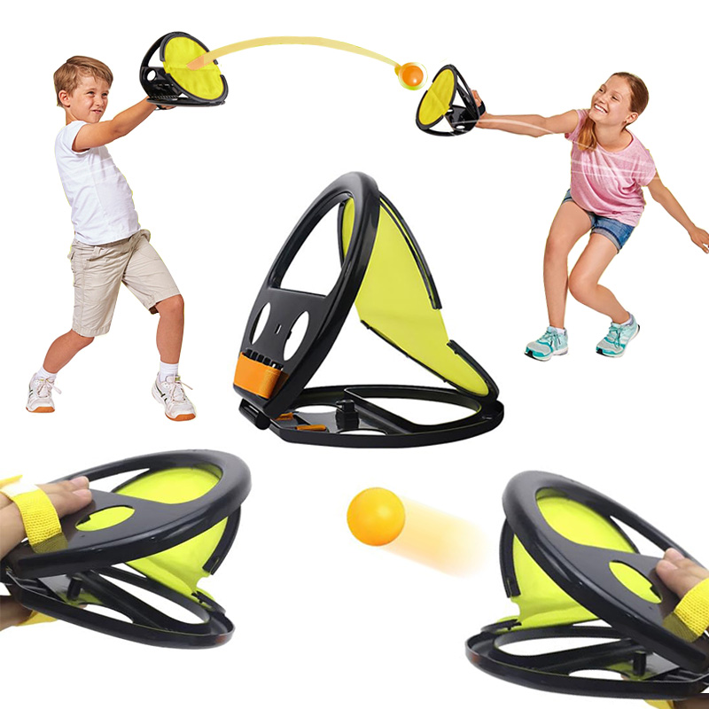Kids Indoor Outdoor Games - Parent Child Catch Ball Game- Fun
