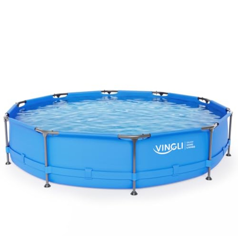 Kids Outdoor Frame - Backyard outdoor portable metal frame swimming