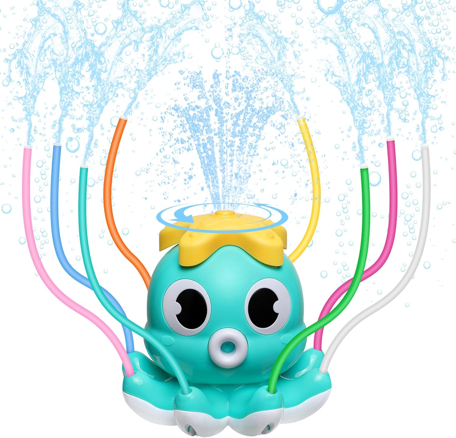 Kids Outdoor Yard Toys - Octopus Sprinkler Water Spray Outdoor Toy