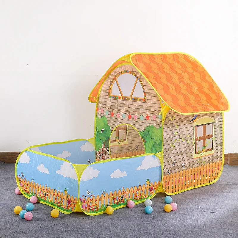 Kids Outdoor Tent - Portable Folding Kids Play Tent House