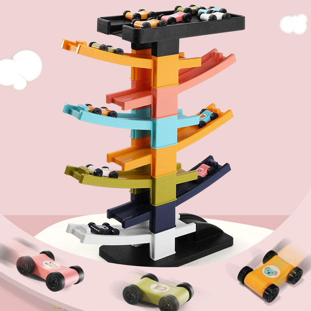Kids Outdoor Learning Activities - Baby Kids Gliding Car Race Track