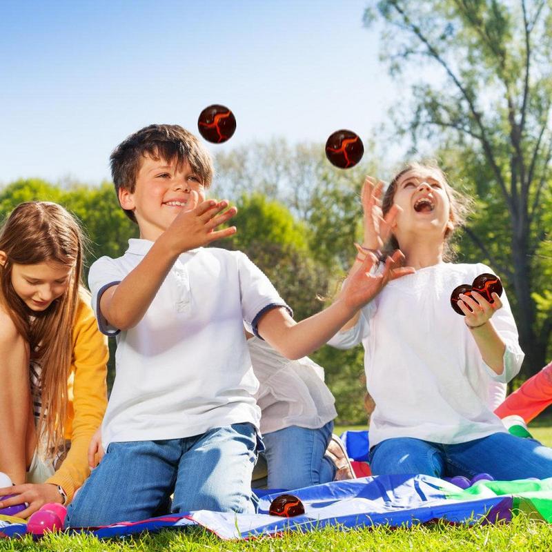 Kids Outdoor Learning Activities - Bouncy Balls For Kids Volcanic Magma
