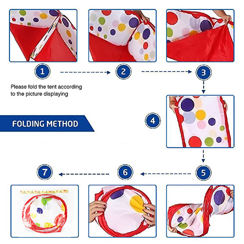 Foldable Ocean Ball Pit Pool w - Kids Outdoor Tent recension och pris