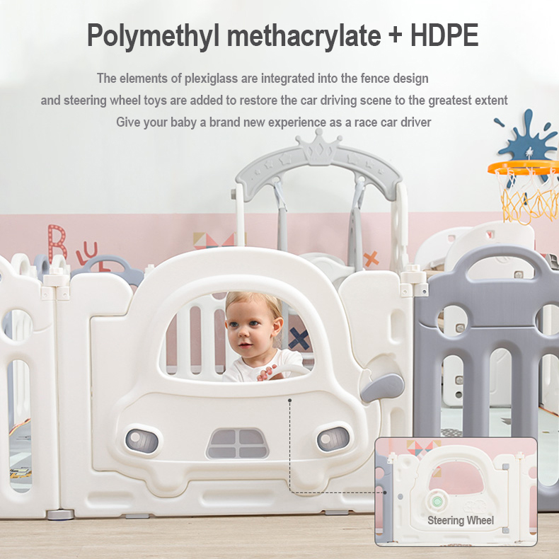 Feiqitoy Plastic Playard Porta - Kids Indoor Outdoor Games recension och pris