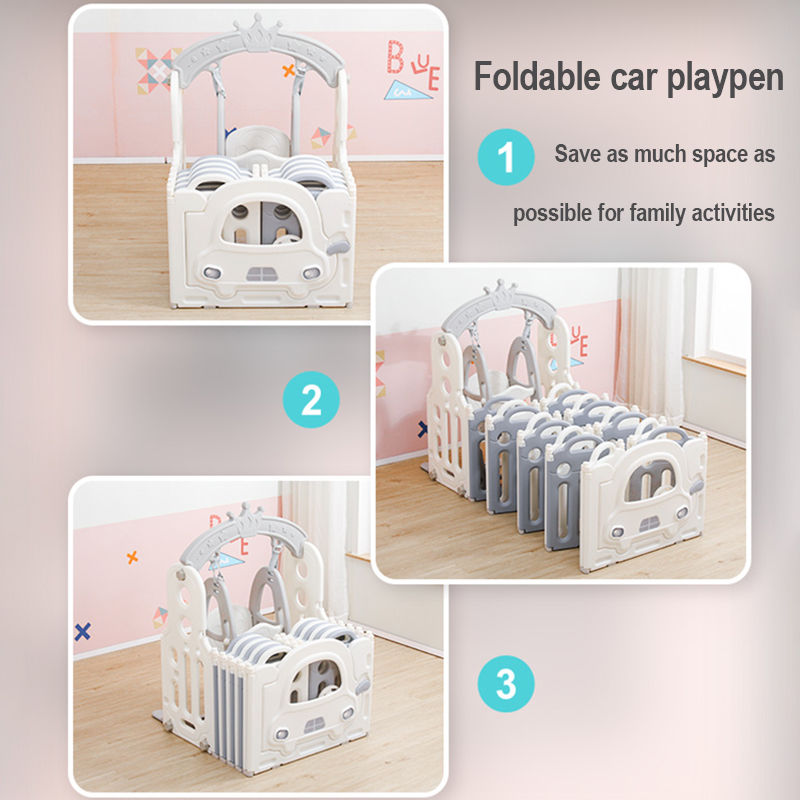 Feiqitoy Plastic Playard Porta - Kids Indoor Outdoor Games recension och pris