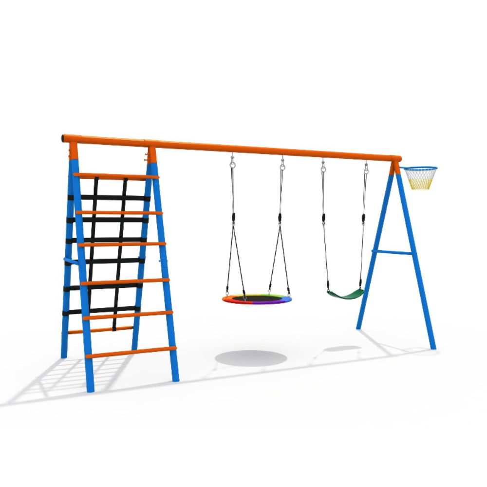 3-in-1 Kids Swing Slide Climbi - Kids Outdoor Swing Set With Slide recension och pris