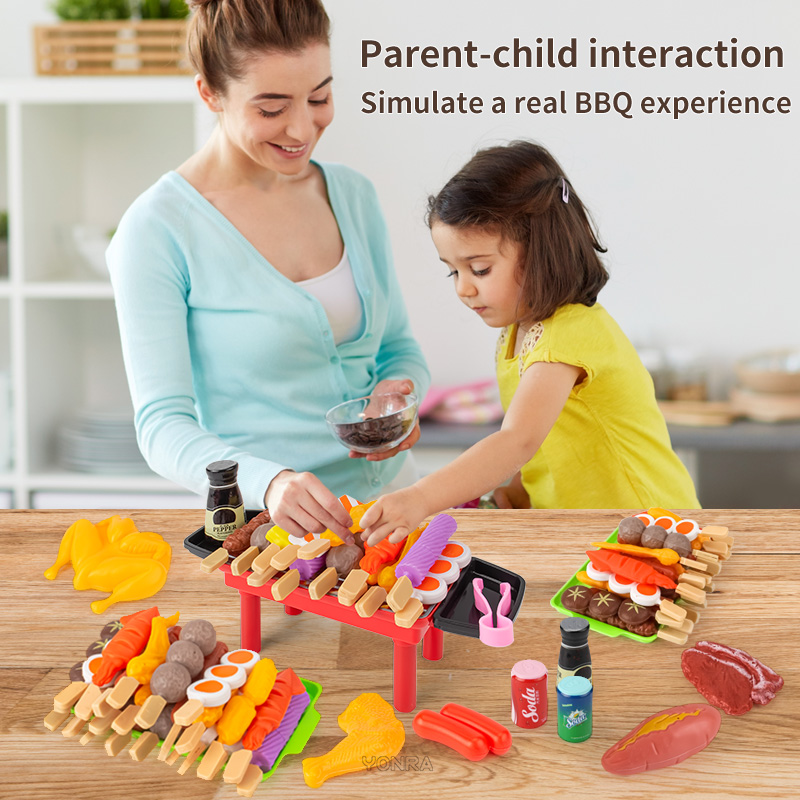 Mini Kitchen Pretend Play Toys - Kids Outdoor Bbq recension och pris