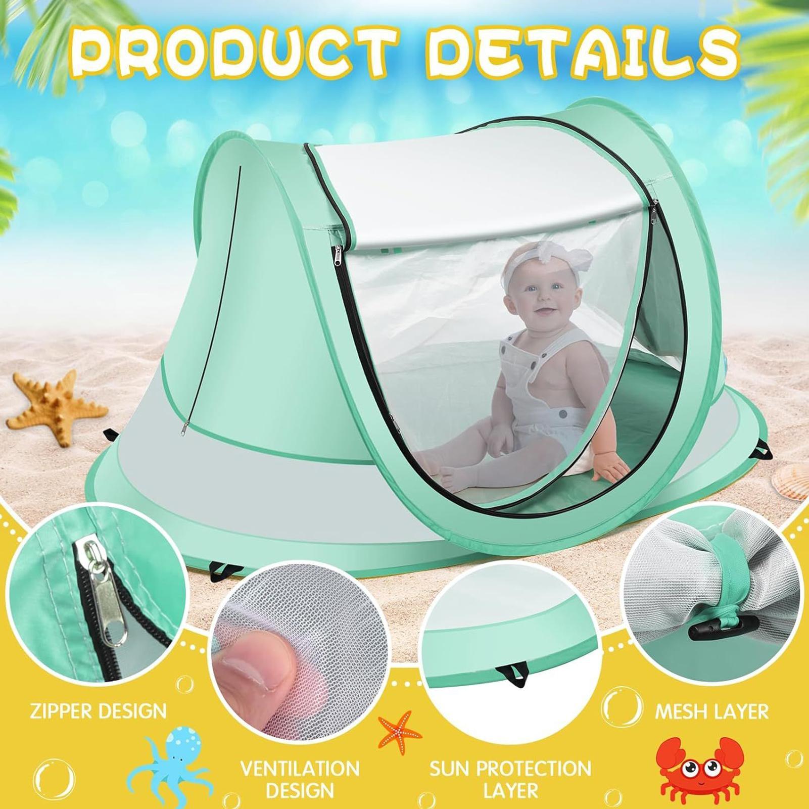 Toddler Beach Tent Outdoor Bab - Kids Outdoor Tent recension och pris