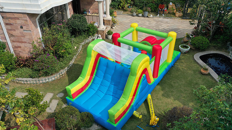 Colorful Inflatable Bounce Hou - Kids Outdoor Jump House recension och pris