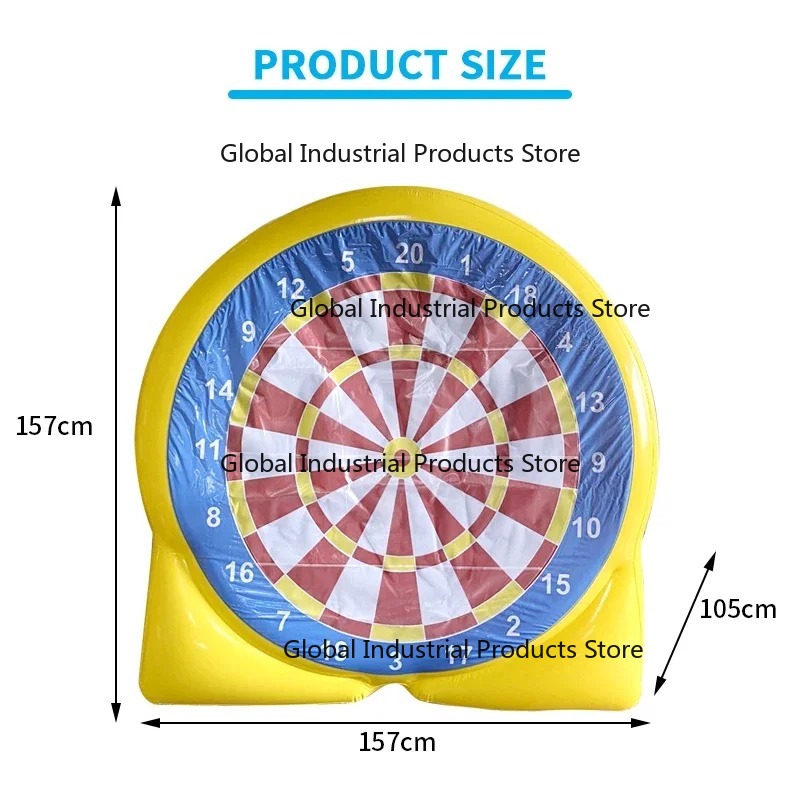 Inflatable Football Target Set - Kids Outdoor Games Ideas recension och pris