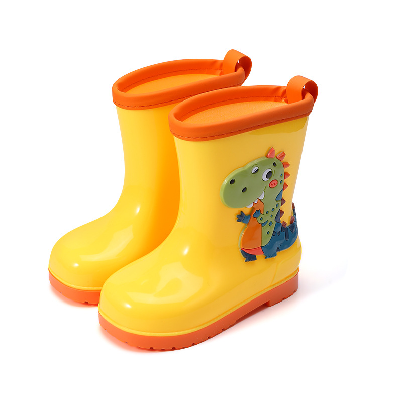 Rainy day boy girl cartoon din - Kids Outdoor Garden recension och pris