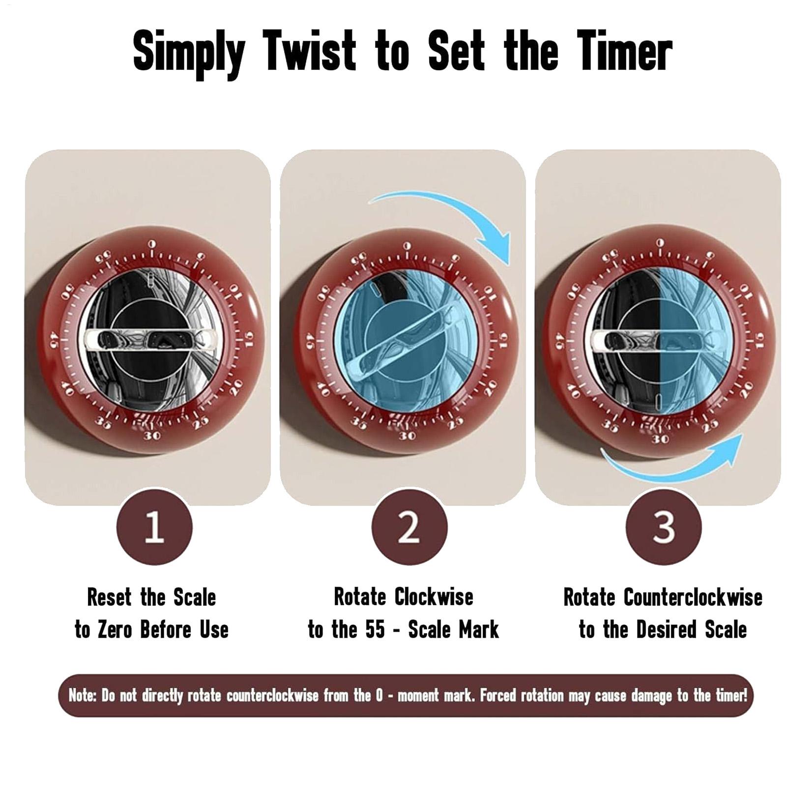 Kitchen Timer Manual Magnetic  - Kids Outdoor Bbq recension och pris