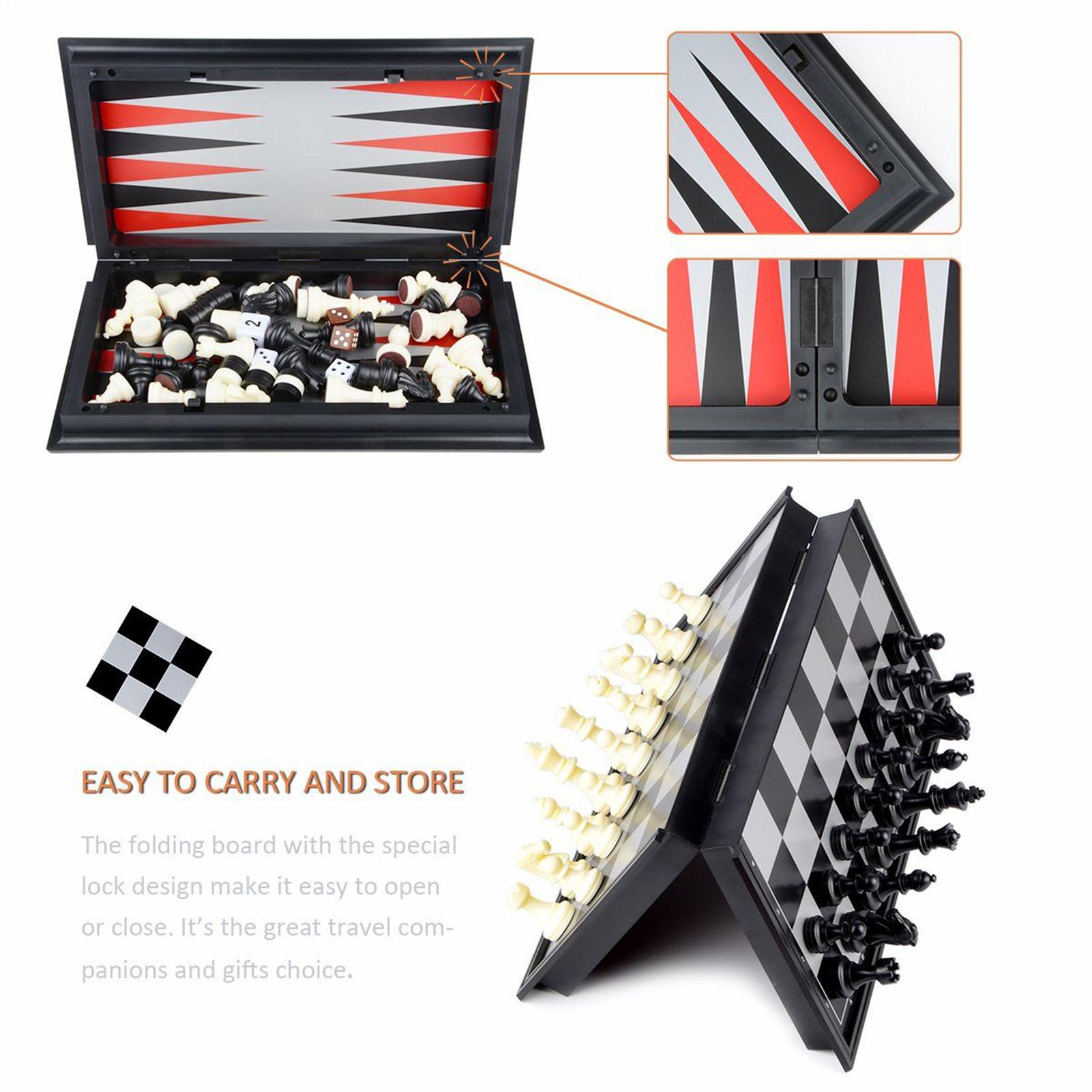 Travel Chess Set Chess Set For - Kids Outdoor Learning Activities recension och pris