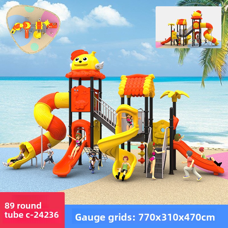 Factory Commercial Small Toddl - Kids Outdoor Swing Set With Slide recension och pris