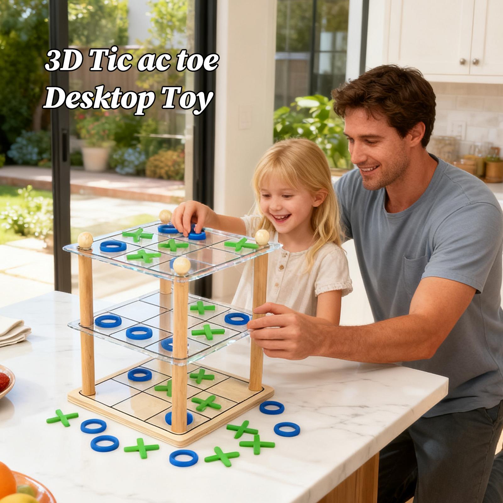 Family Board Game 3D Strategic - Kids Outdoor Learning Activities recension och pris