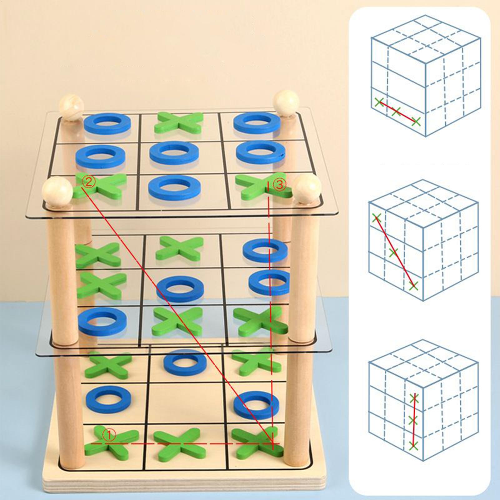 Family Board Game 3D Strategic - Kids Outdoor Learning Activities recension och pris