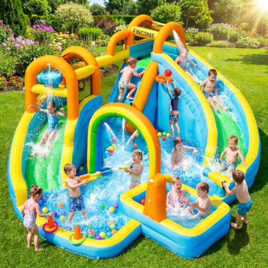 Backyard outdoor inflatable wa - Kids Outdoor Water recension och pris