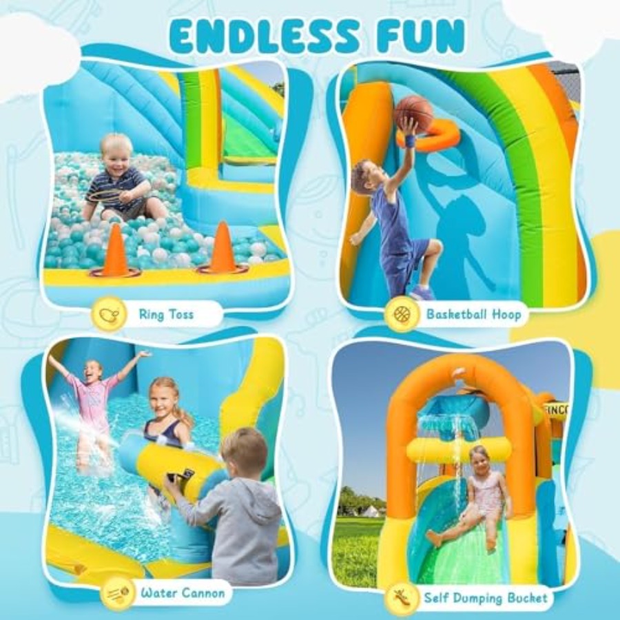 Backyard outdoor inflatable wa - Kids Outdoor Water recension och pris