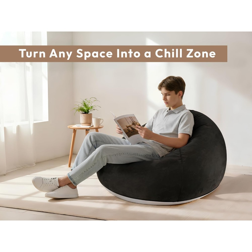 Inflatable Bean Bag Chair with - Kids Outdoor Folding Chair recension och pris