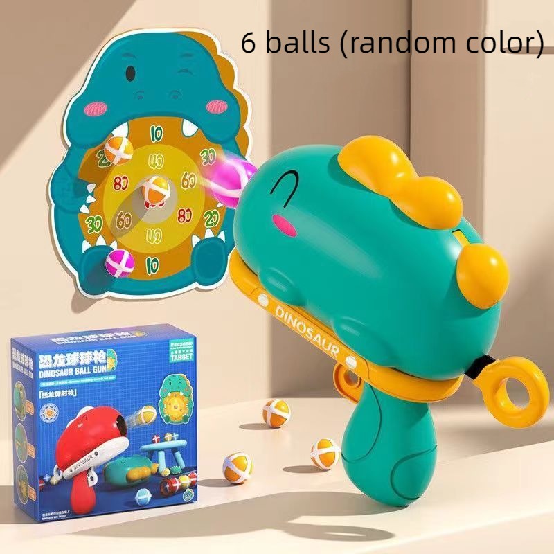 Kids Dinosaur Gun Sticky Ball  - Kids Indoor Outdoor Games recension och pris
