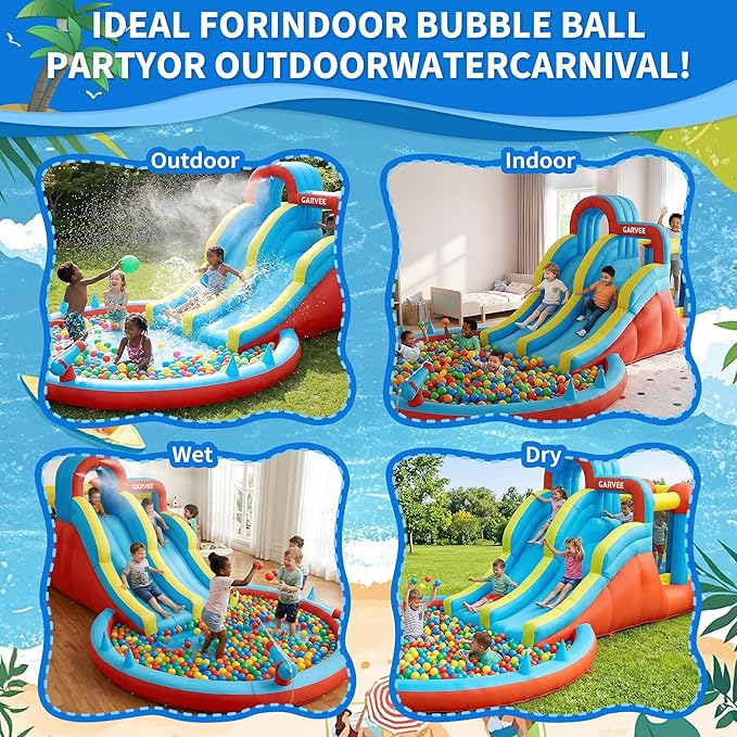 All-Season 8-in-1 Inflatable W - Kids Outdoor Water recension och pris