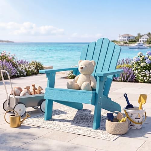 Kids Adirondack Chair, All-Wea - Kids Outdoor Adirondack Chair recension och pris