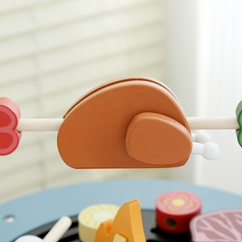 Wooden Barbecue Playset For Ki - Kids Outdoor Bbq recension och pris