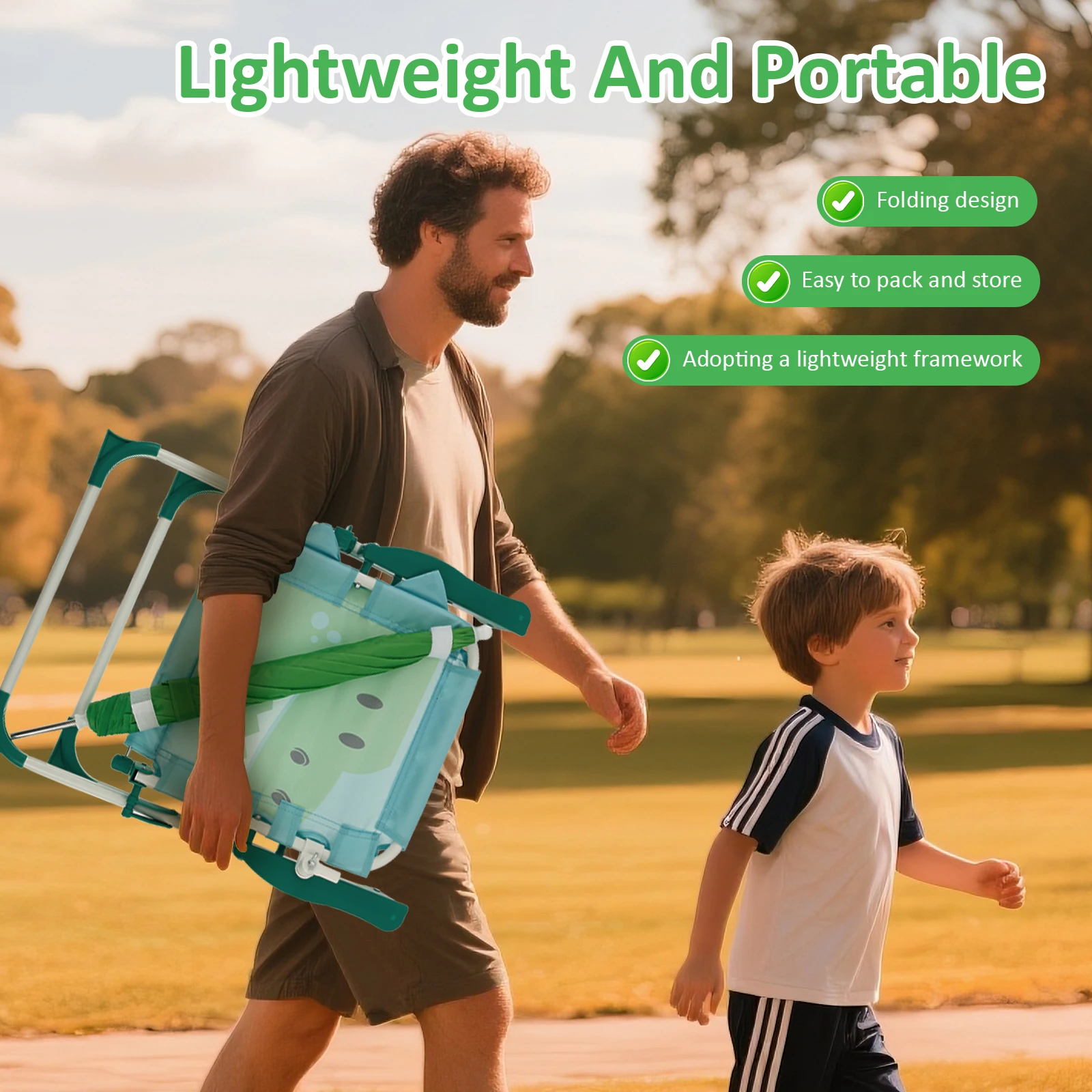 Kids Folding Beach Chair With  - Kids Outdoor Folding Chair recension och pris