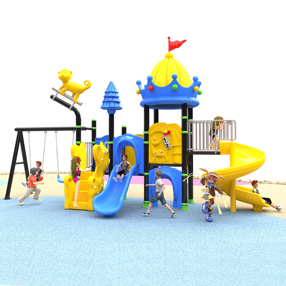 Multifunctional Children Whole - Kids Outdoor Swing Set With Slide recension och pris