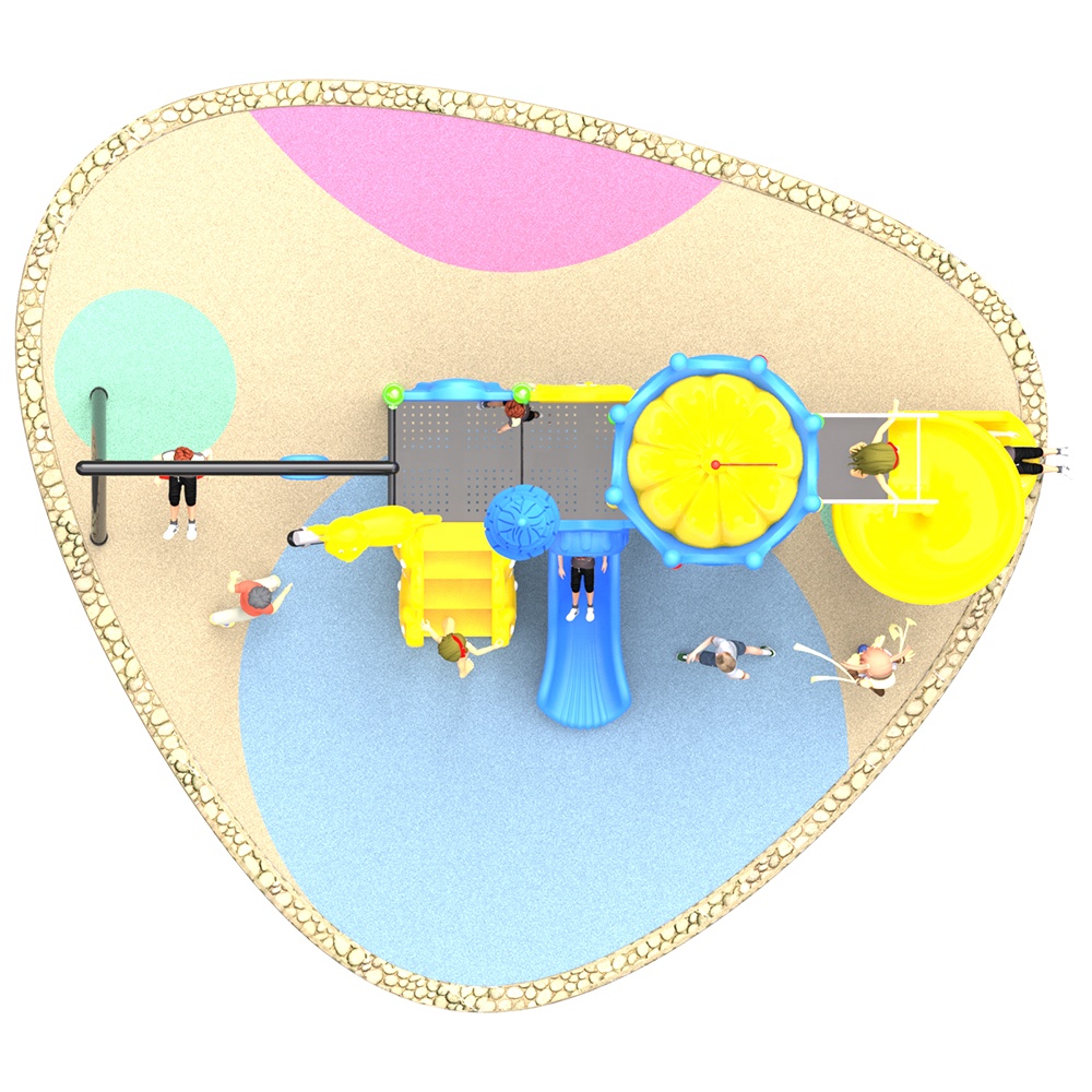 Multifunctional Children Whole - Kids Outdoor Swing Set With Slide recension och pris