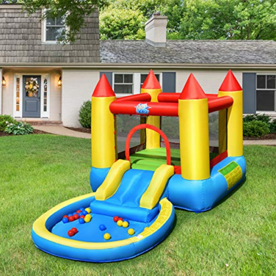 Outdoor backyard inflatable bo - Kids Outdoor Jump House recension och pris