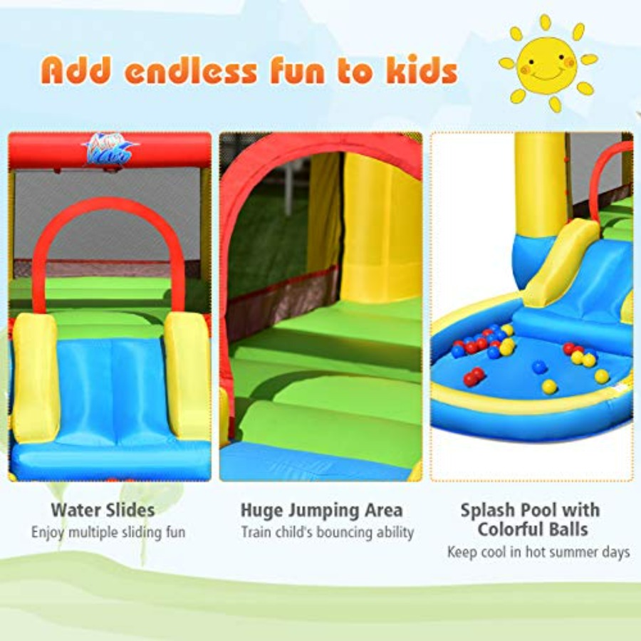 Outdoor backyard inflatable bo - Kids Outdoor Jump House recension och pris