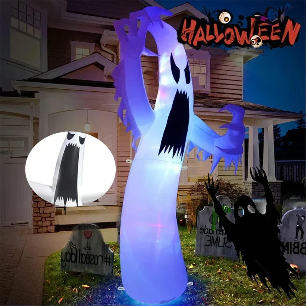 Halloween Inflatable Scary Gho - Kids Outdoor Yard Toys recension och pris