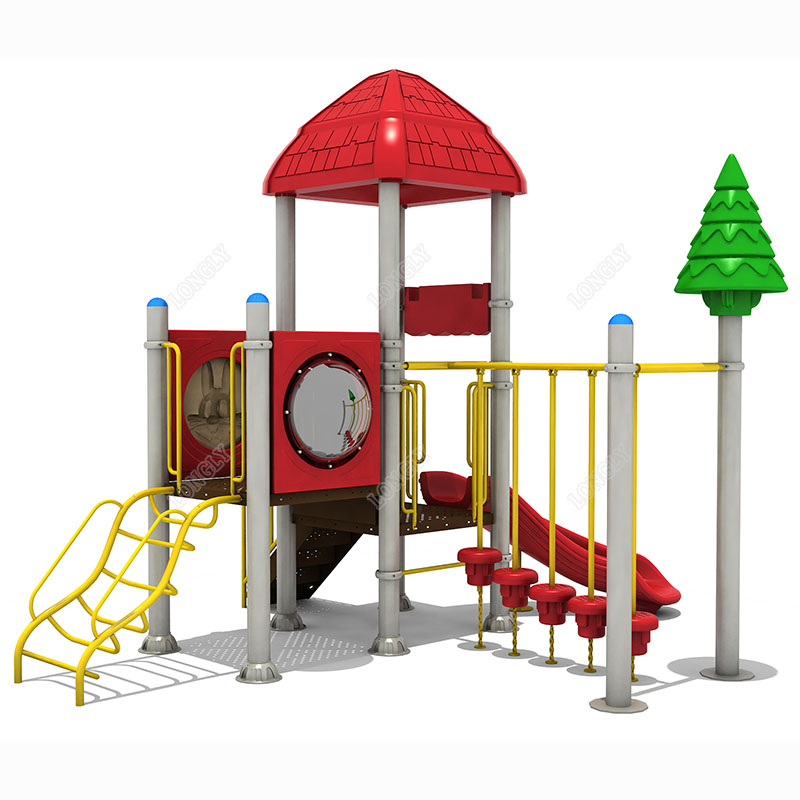 Red Plastic Slide for Kids LLD - Kids Outdoor Garden recension och pris