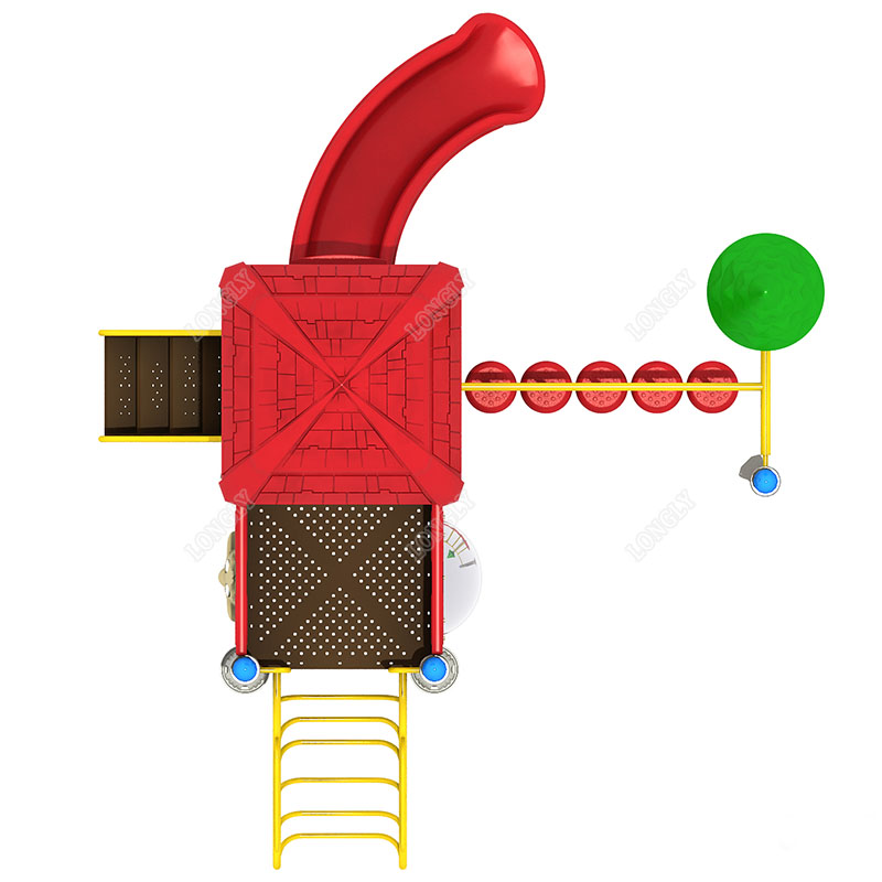 Red Plastic Slide for Kids LLD - Kids Outdoor Garden recension och pris