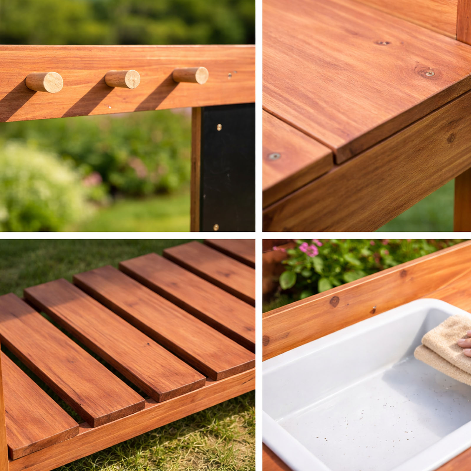 Wooden Potting Benches For Chi - Kids Outdoor Garden recension och pris