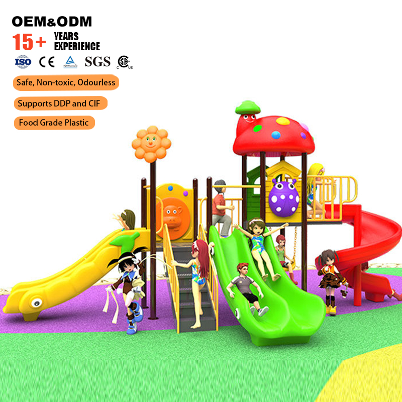 Multi-Functional Outdoor Amuse - Kids Outdoor Swing Set With Slide recension och pris
