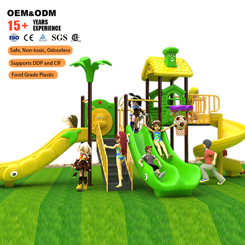Multi-Functional Outdoor Amuse - Kids Outdoor Swing Set With Slide recension och pris