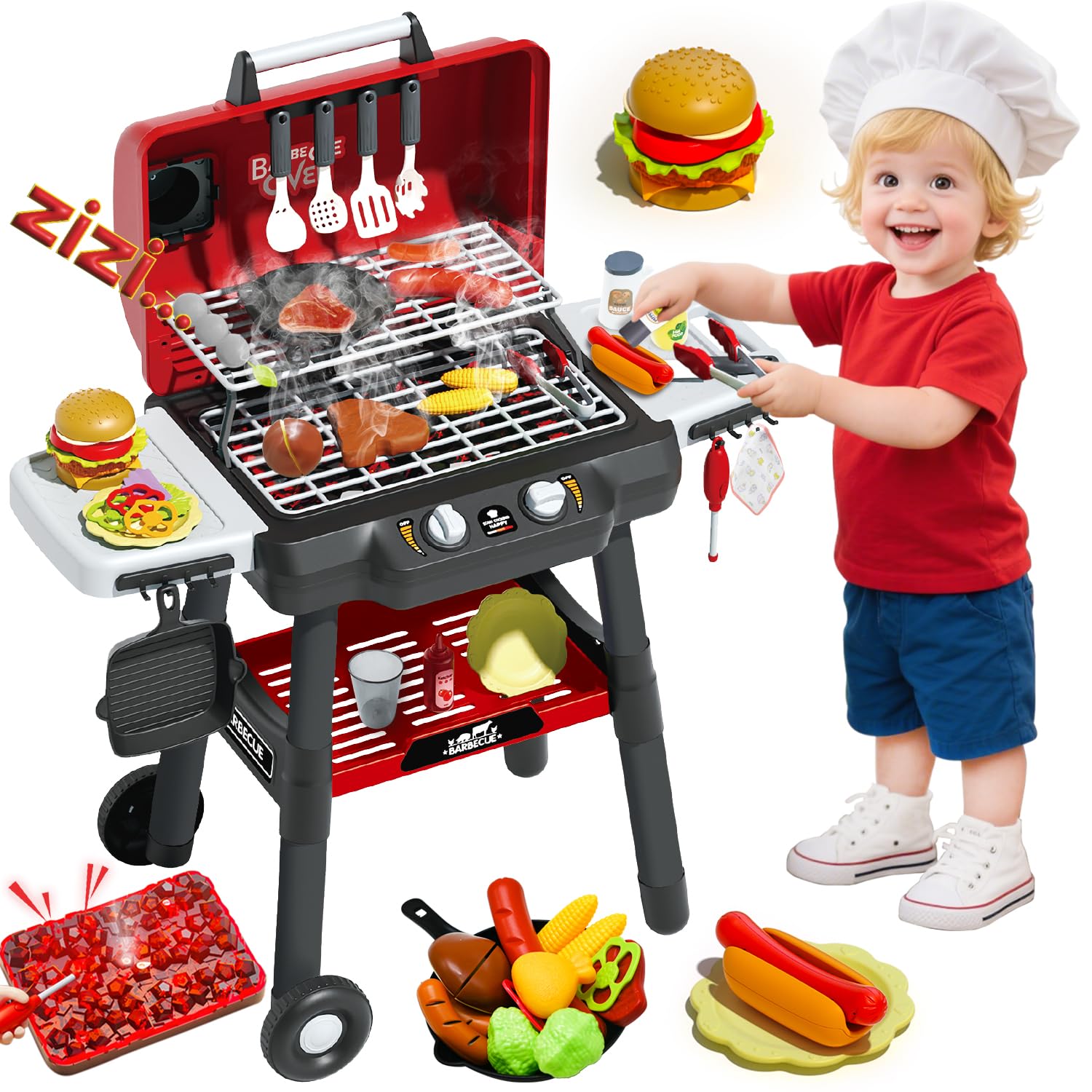 Kid Toy Grill, BBQ Grill Plays - Kids Outdoor Bbq recension och pris