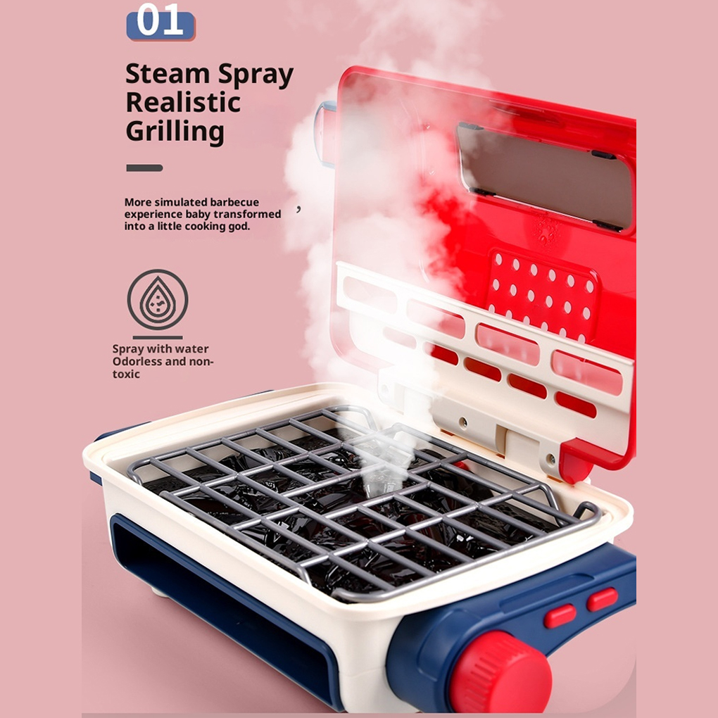 Kids BBQ Grill Toy with Spray  - Kids Outdoor Bbq recension och pris