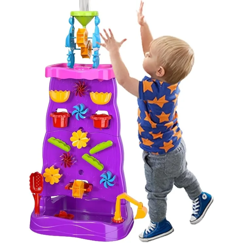 Water Table for Kids Double-Si - Kids Outdoor Learning Activities recension och pris