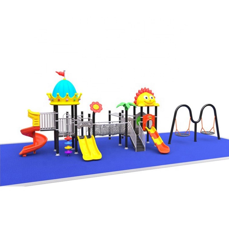 Wholesale Low Price Outdoor Am - Kids Outdoor Swing Set With Slide recension och pris