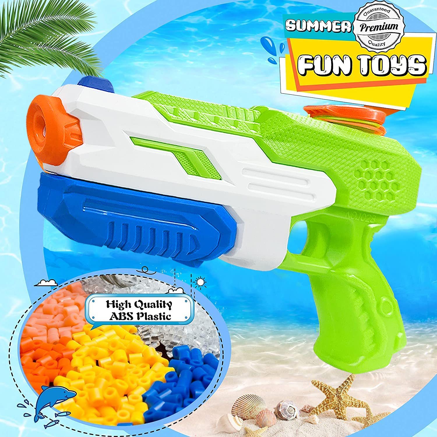 600CC Water Guns Summer Soaker - Kids Outdoor Yard Toys recension och pris
