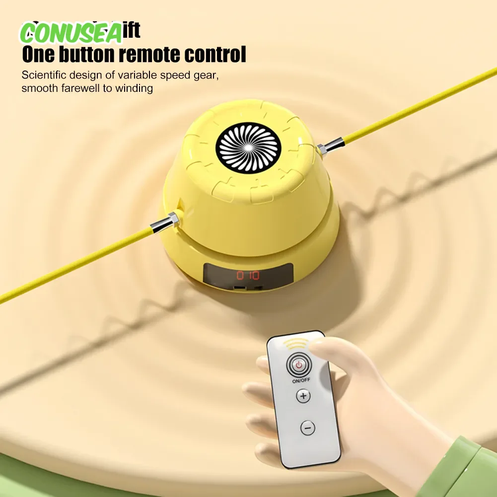 Electric Rope Skipping Machine - Kids Indoor Outdoor Games recension och pris