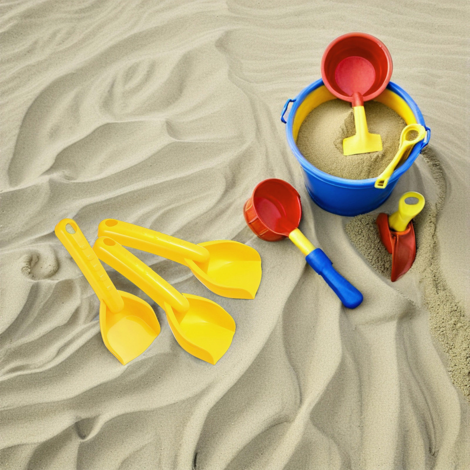 16Pcs Mini Plastic Kids Sand S - Kids Outdoor Garden recension och pris