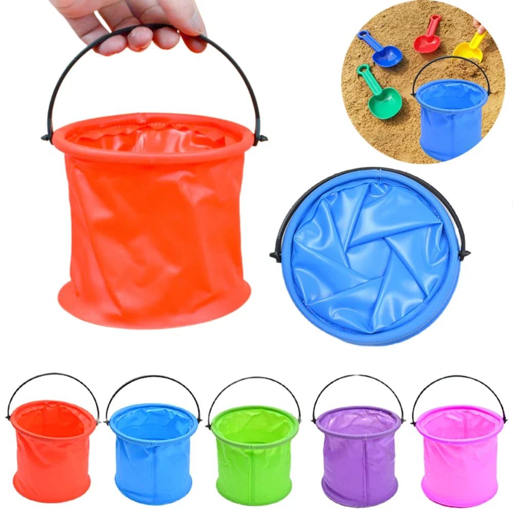 Collapsible Beach Sand Bucket  - Kids Outdoor Water recension och pris