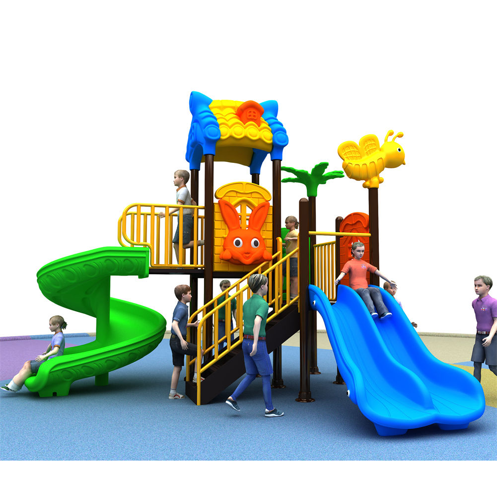 Hot Sale Children Outdoor Amus - Kids Outdoor Swing Set With Slide recension och pris